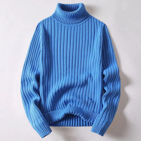 Rollkragenpullover aus merinowolle für herren – Wyatt