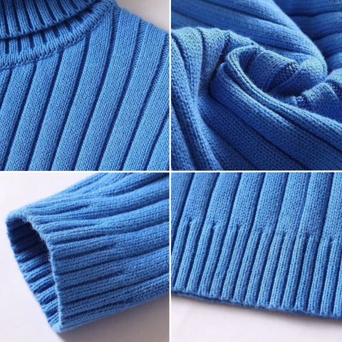 Rollkragenpullover aus merinowolle für herren – Wyatt