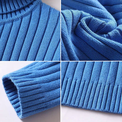 Rollkragenpullover aus merinowolle für herren – Wyatt