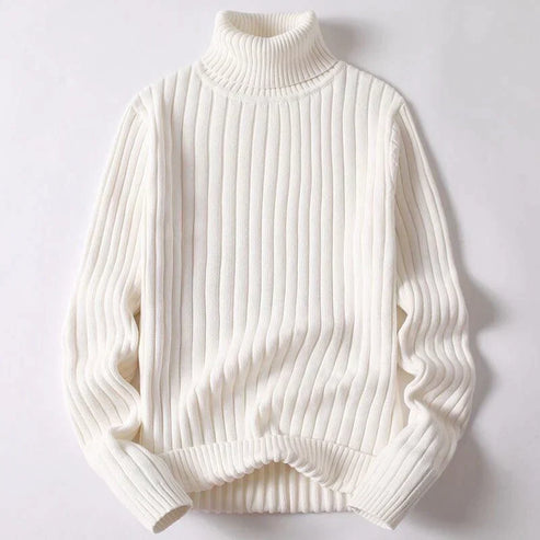 Rollkragenpullover aus merinowolle für herren – Wyatt