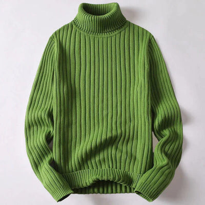 Rollkragenpullover aus merinowolle für herren – Wyatt