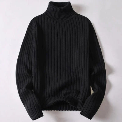 Rollkragenpullover aus merinowolle für herren – Wyatt