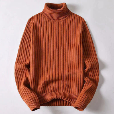 Rollkragenpullover aus merinowolle für herren – Wyatt